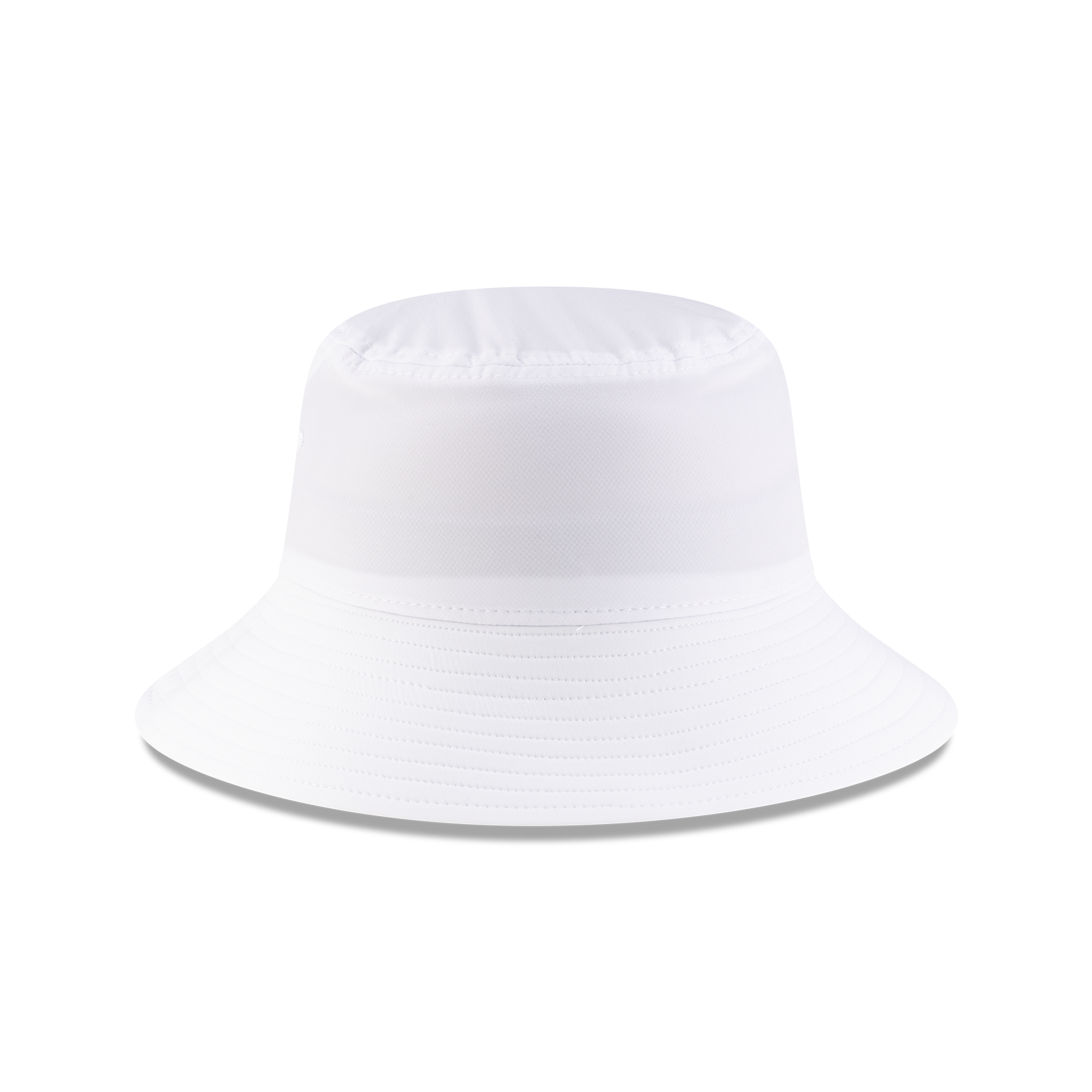 New Era Branded White Golf Stretch Bucket Hat