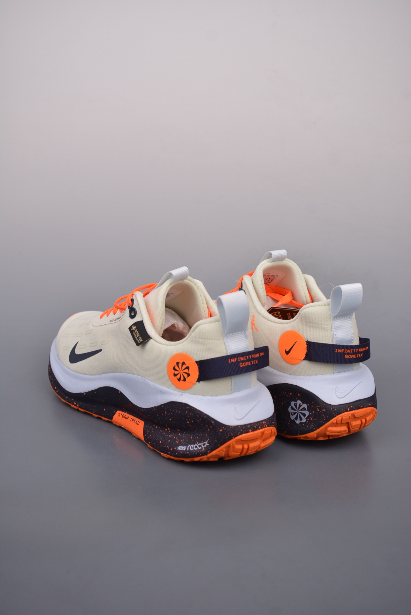 NIKE React X Infinity Run 4 GTX Beige Black HQ0265-400
