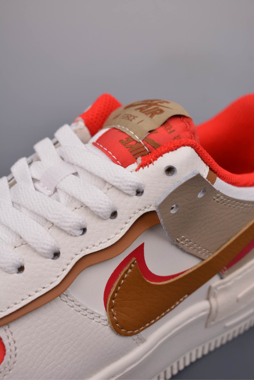2025 Snake Year Limited Edition Nike Air Force 1 Low White and Red HQ3400-030