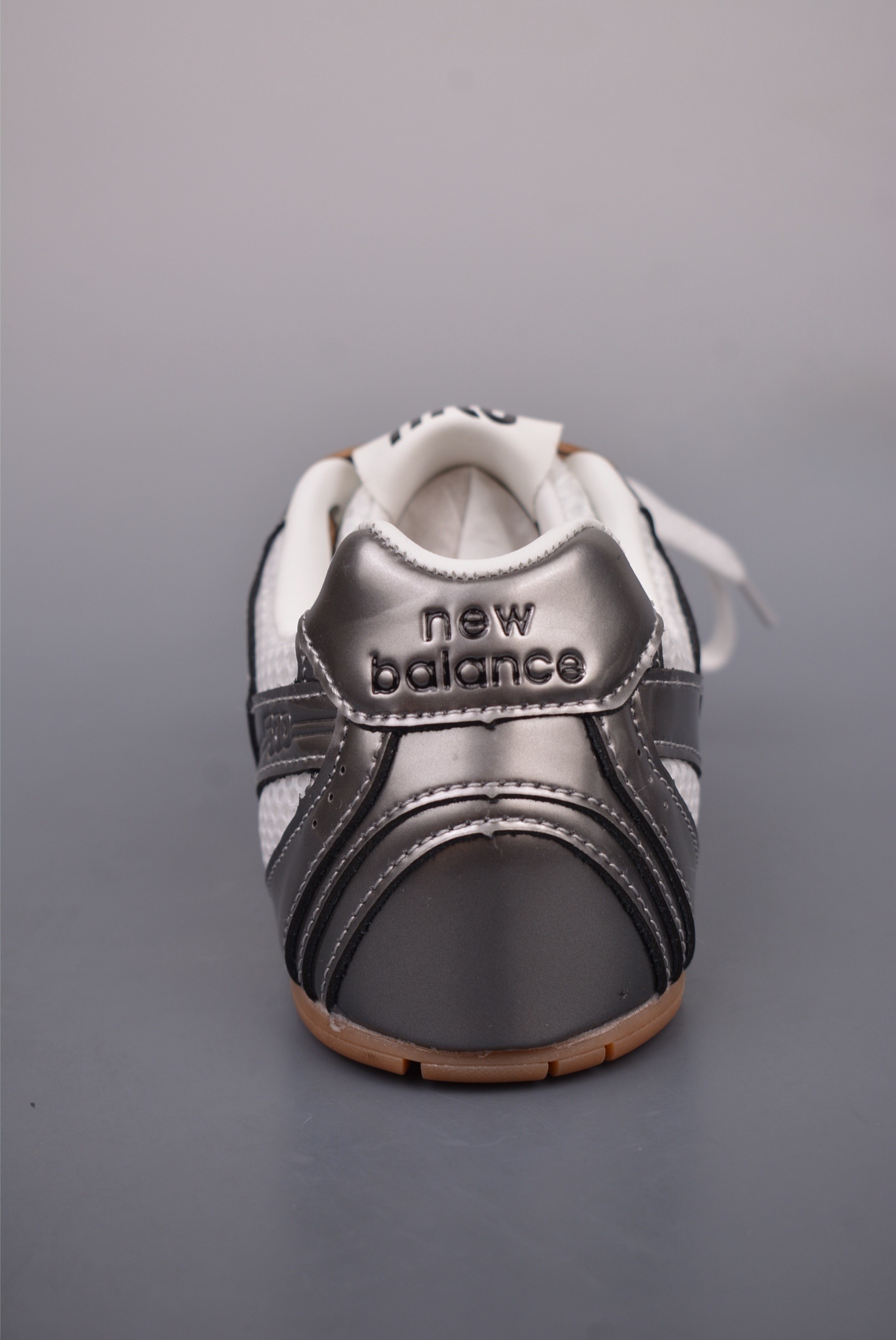 Miu Miu x New Balance 530 SL Leather Sneakers Metallic Silver 5E165E_3L90_F0118_F_BD05