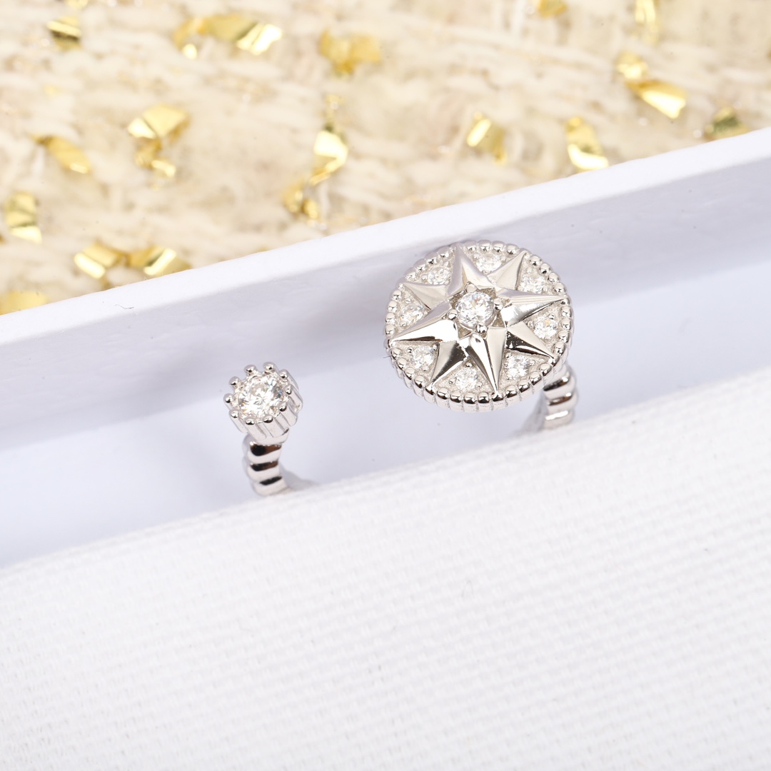 Dior Compass Open Ring