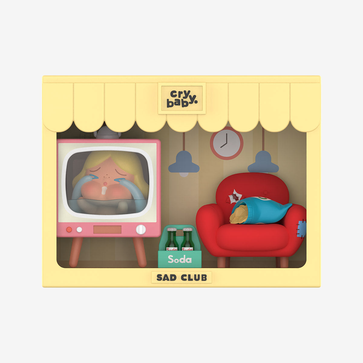 POP MART CRYBABY Sad Club Series Scene Sets [1 Blind Box]