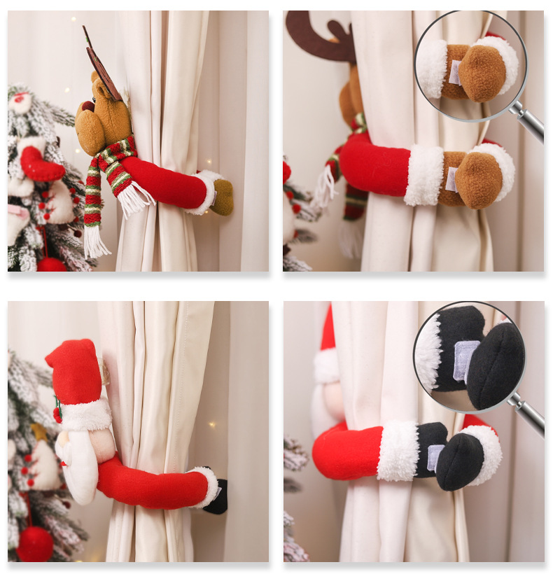 ON SALE🔥 Christmas Curtain Buckle Tieback