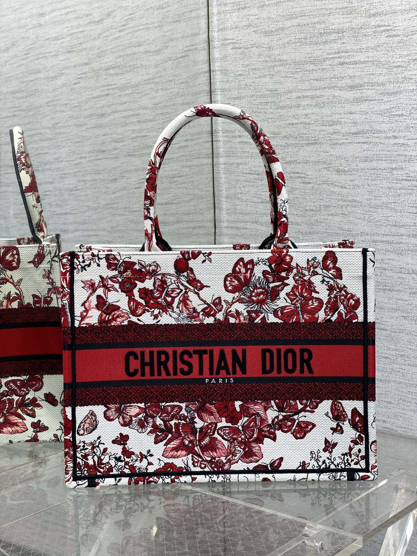 Dior Tote New Year Love Series Medium Handbag