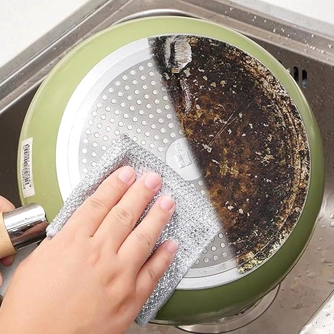 🔥2024 New upgraded version of steel wire dish cloth