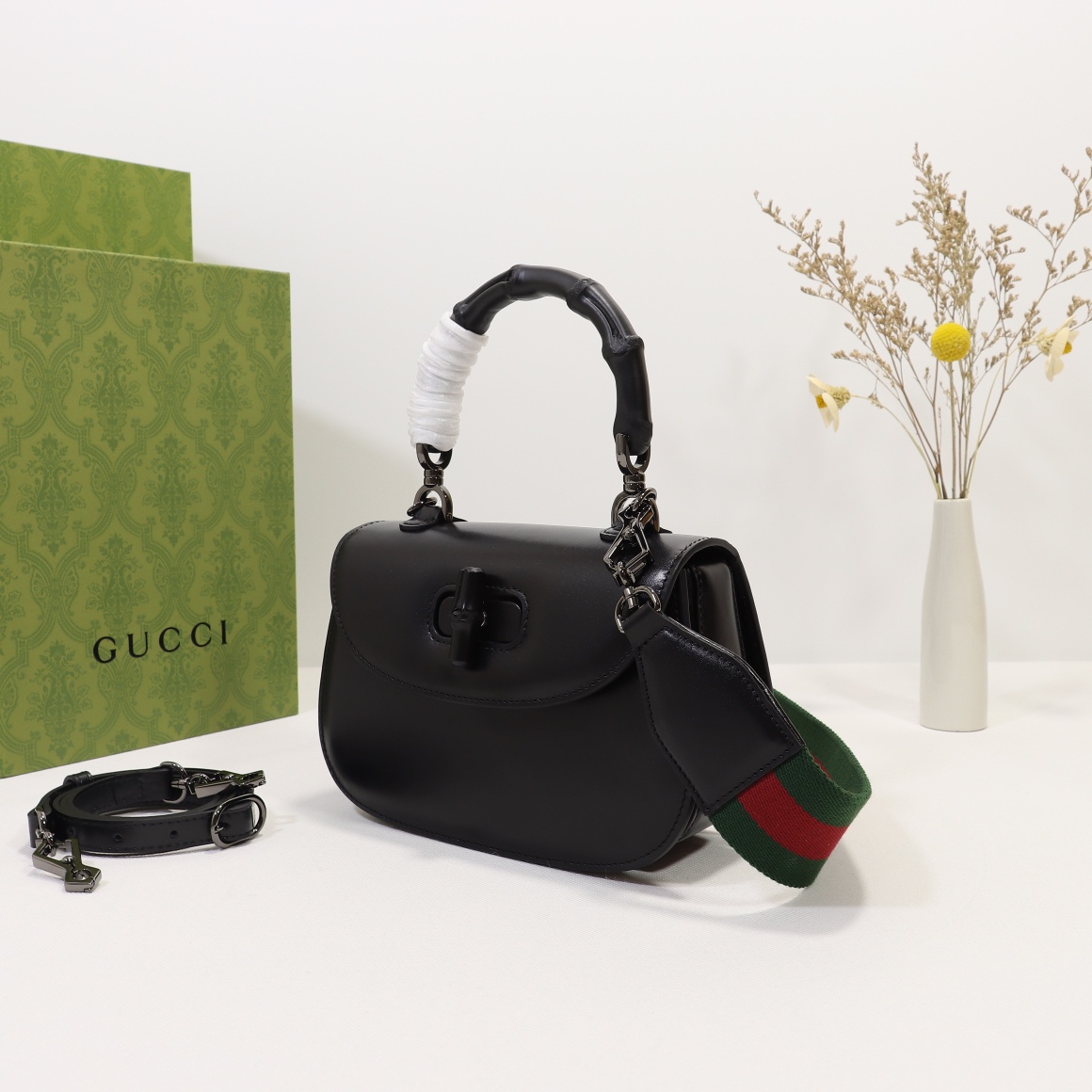 Gucci Bamboo 1947 small bag ‎ ‎675797 10ODP 1060