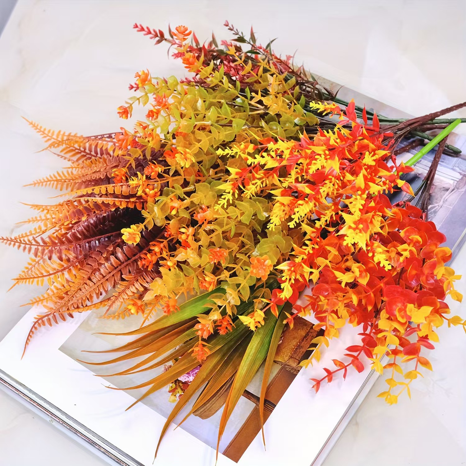 🏆Flash Sale⚡Artificial Outdoor Flowers - UV resistant, Waterproof, Windproof