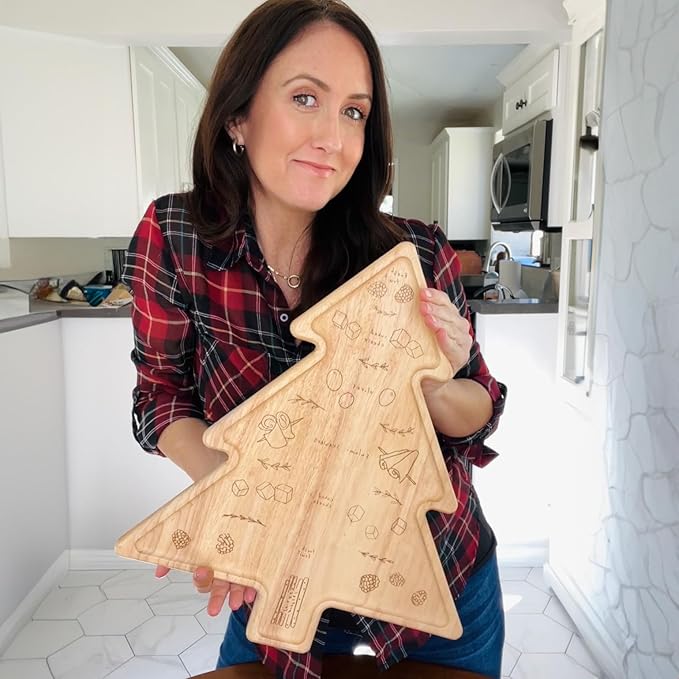 🔥CHRISTMAS ON SALE🔥Christmas Large Wooden Charcuterie Board