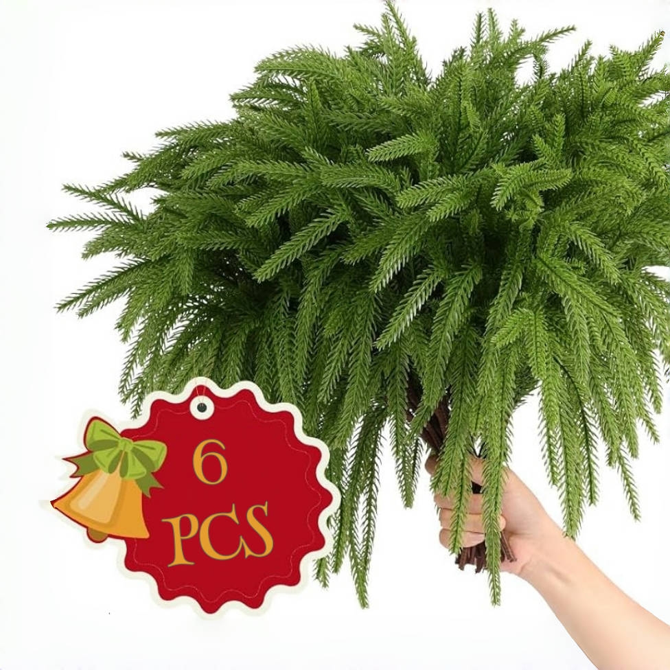 On Sale🔥Artificial Christmas Norfolk Pine Stems -18