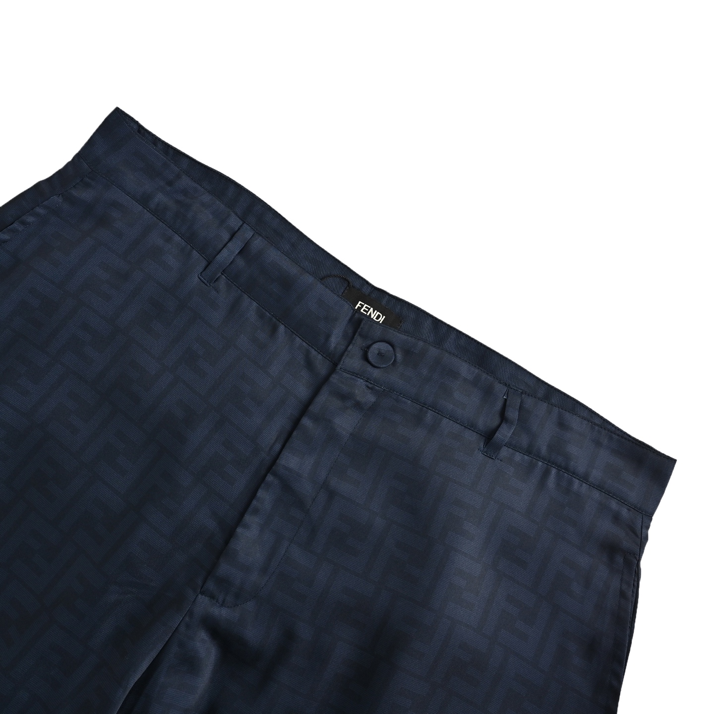 Fendi 25ss all-over FF jacquard pattern suit shorts
