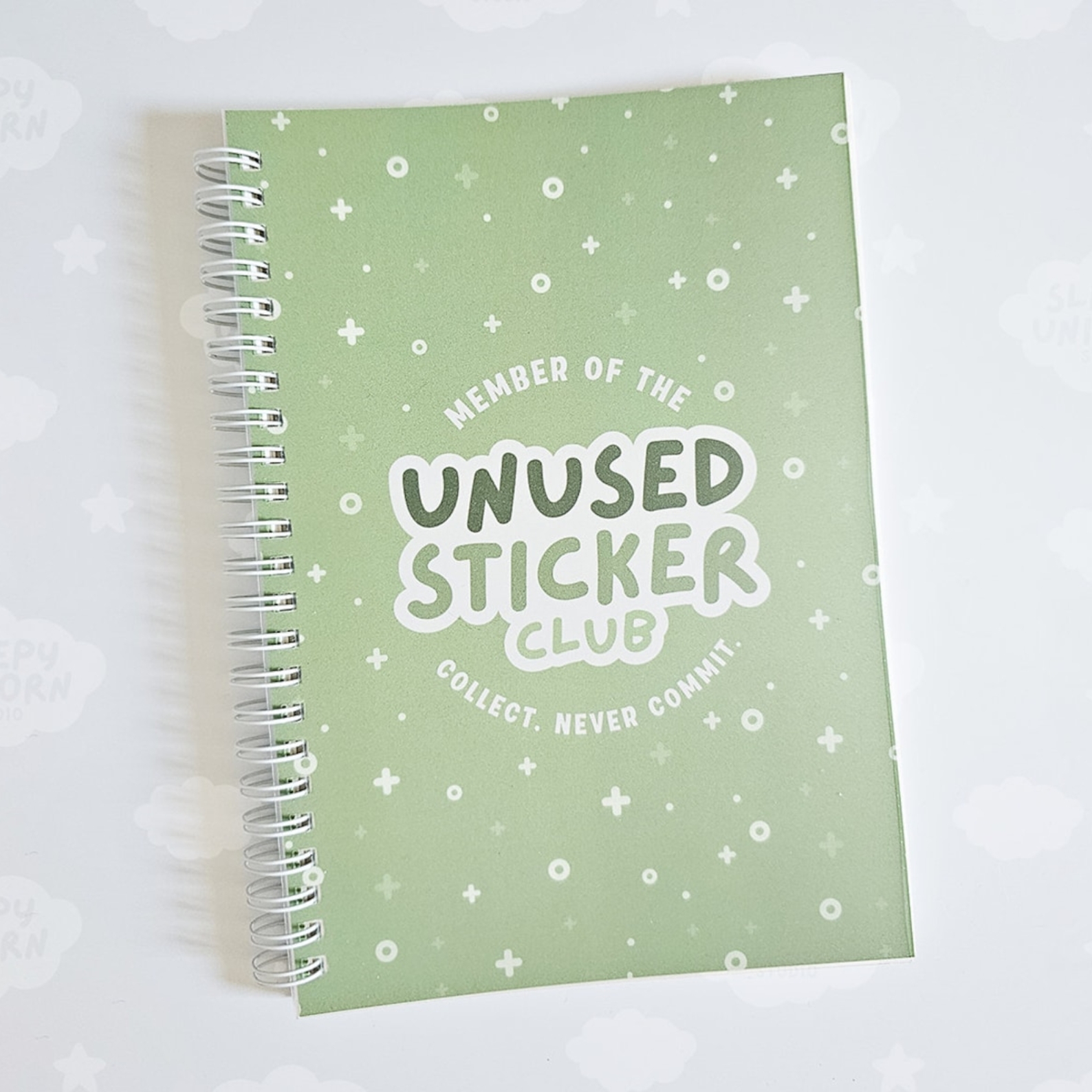 Unused Sticker Club Reusable Sticker Book for Sticker Collector