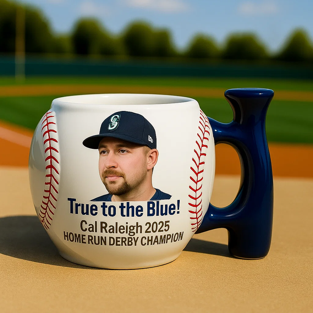 Cal Raleigh 2025 Home Run Derby Champion Cup