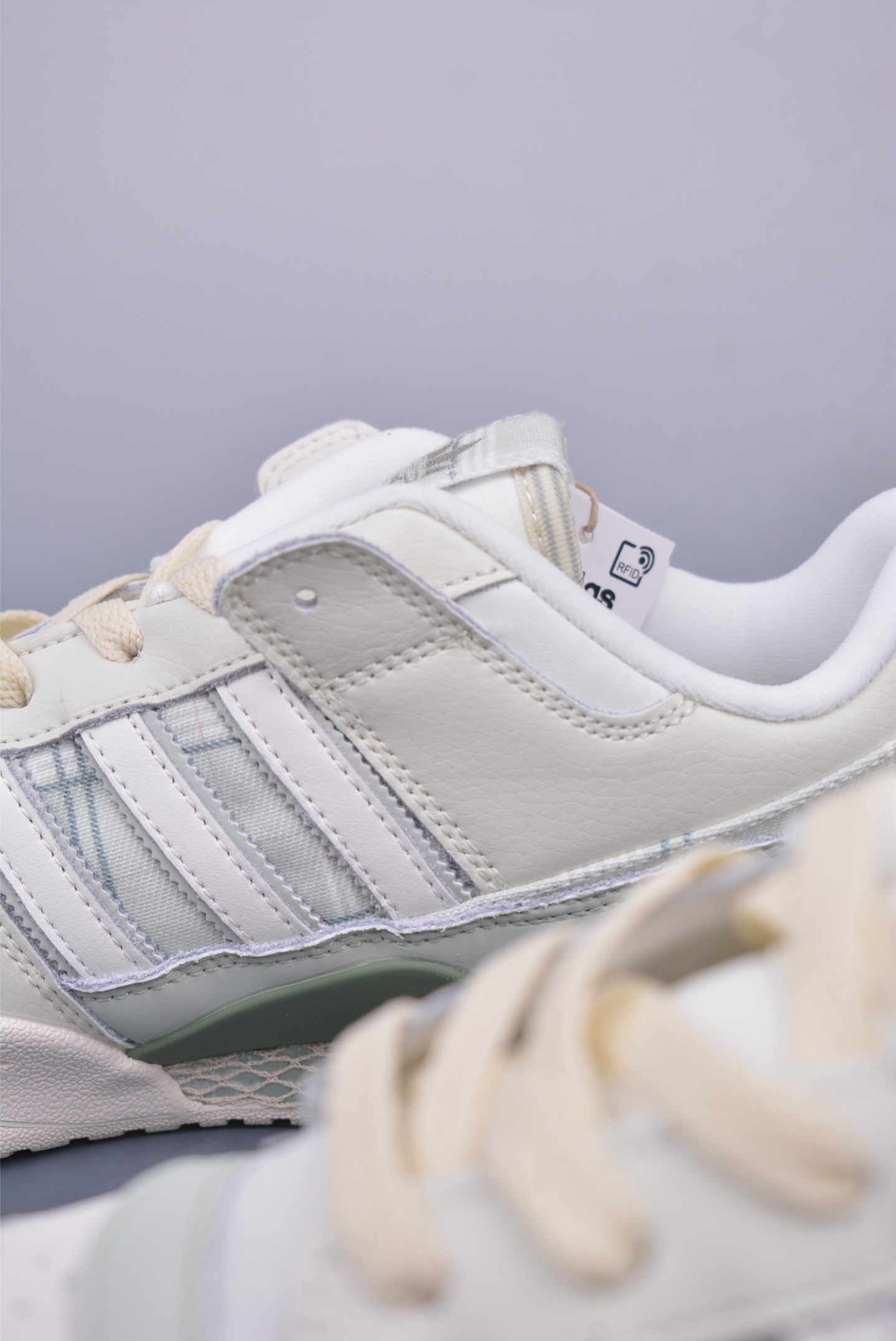 Adidas Originals Forum 84 Low Sneakers White Green JH9597