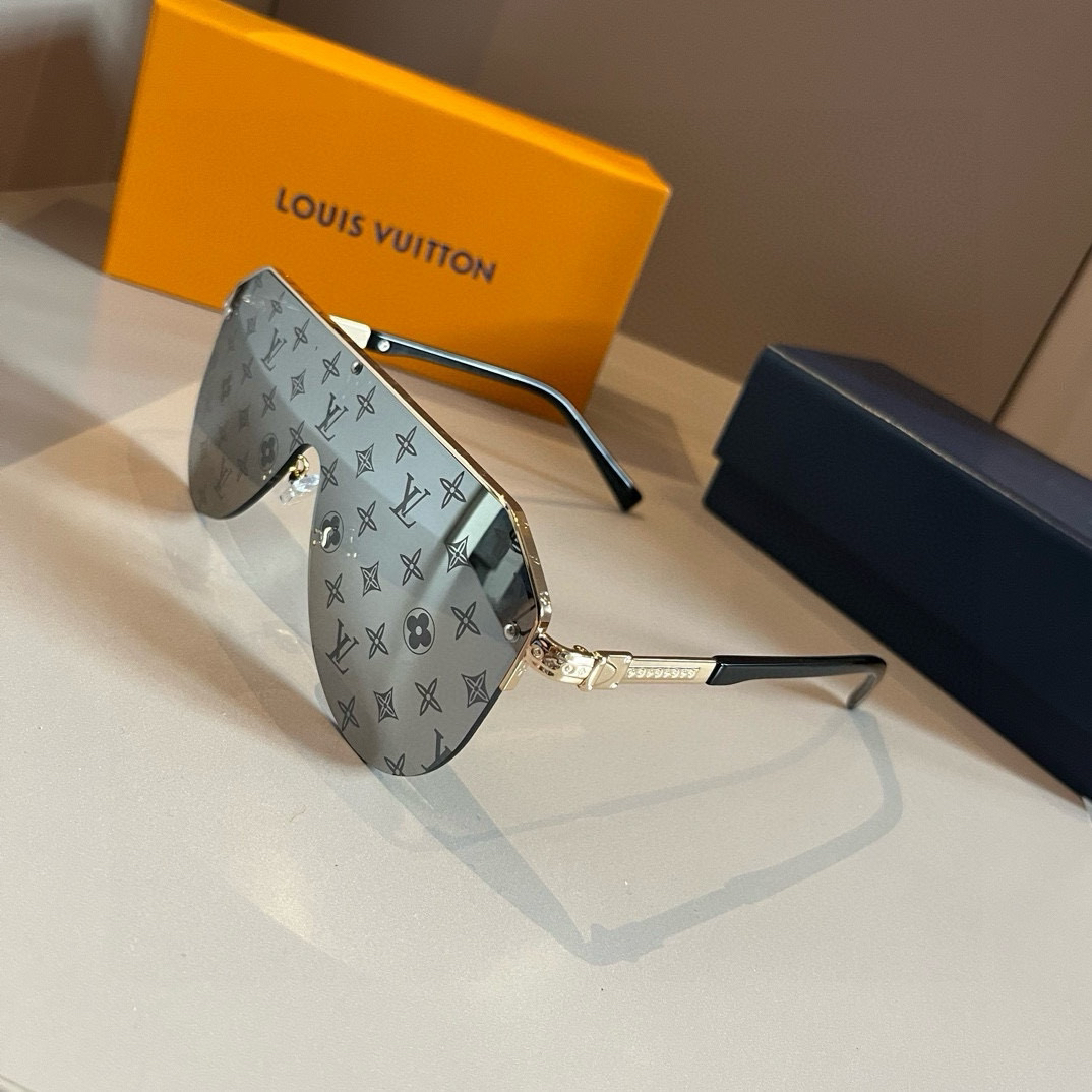 Louis Vuitton half-rim sunglasses