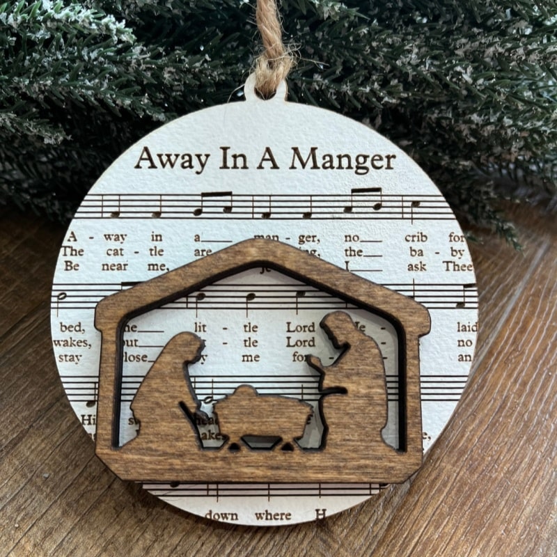 2023 Music Nativity Ornament Set