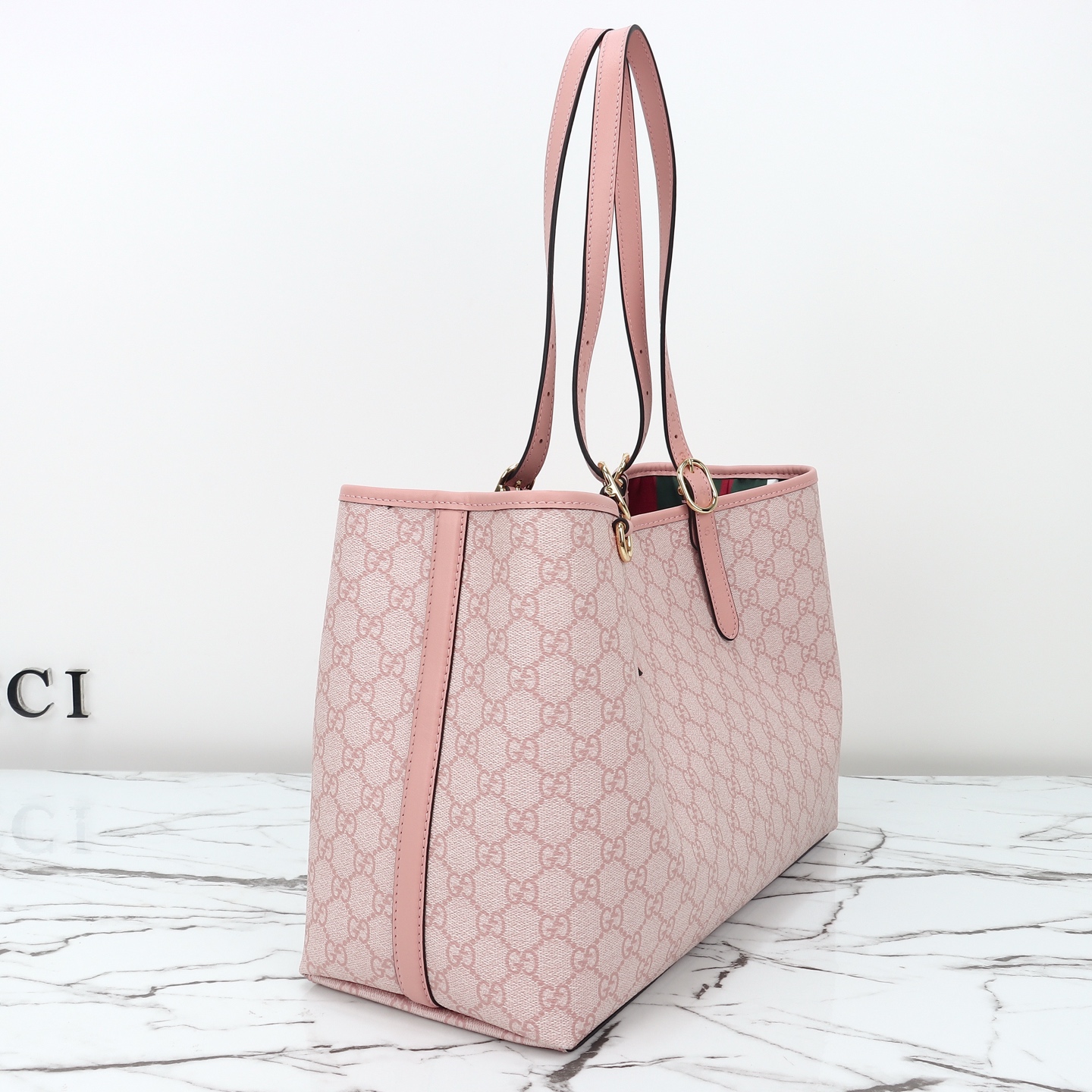 Gucci GG Emblem large tote bag 815213 FAD6L 8459
