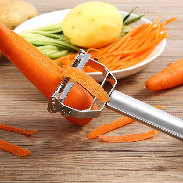 (🔥Last Day Promotion-SAVE 50% OFF) Stainless Steel Multifunctional Peeler-BUY 2 GET 1 FREE TODAY!