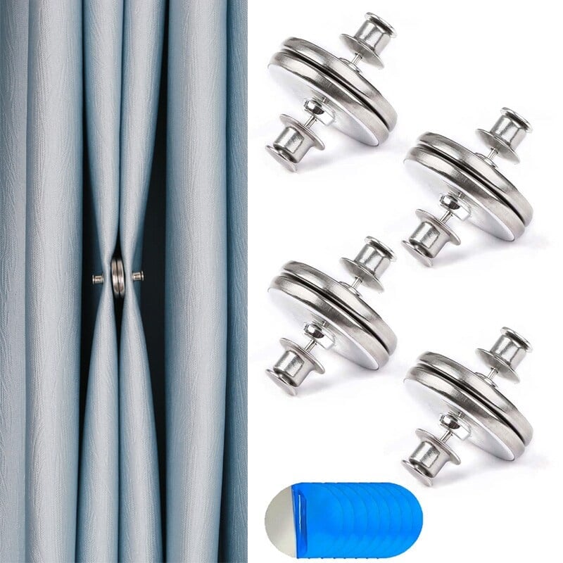 (48% OFF) Magnetic Curtain Clip - 4 PAIR/SET