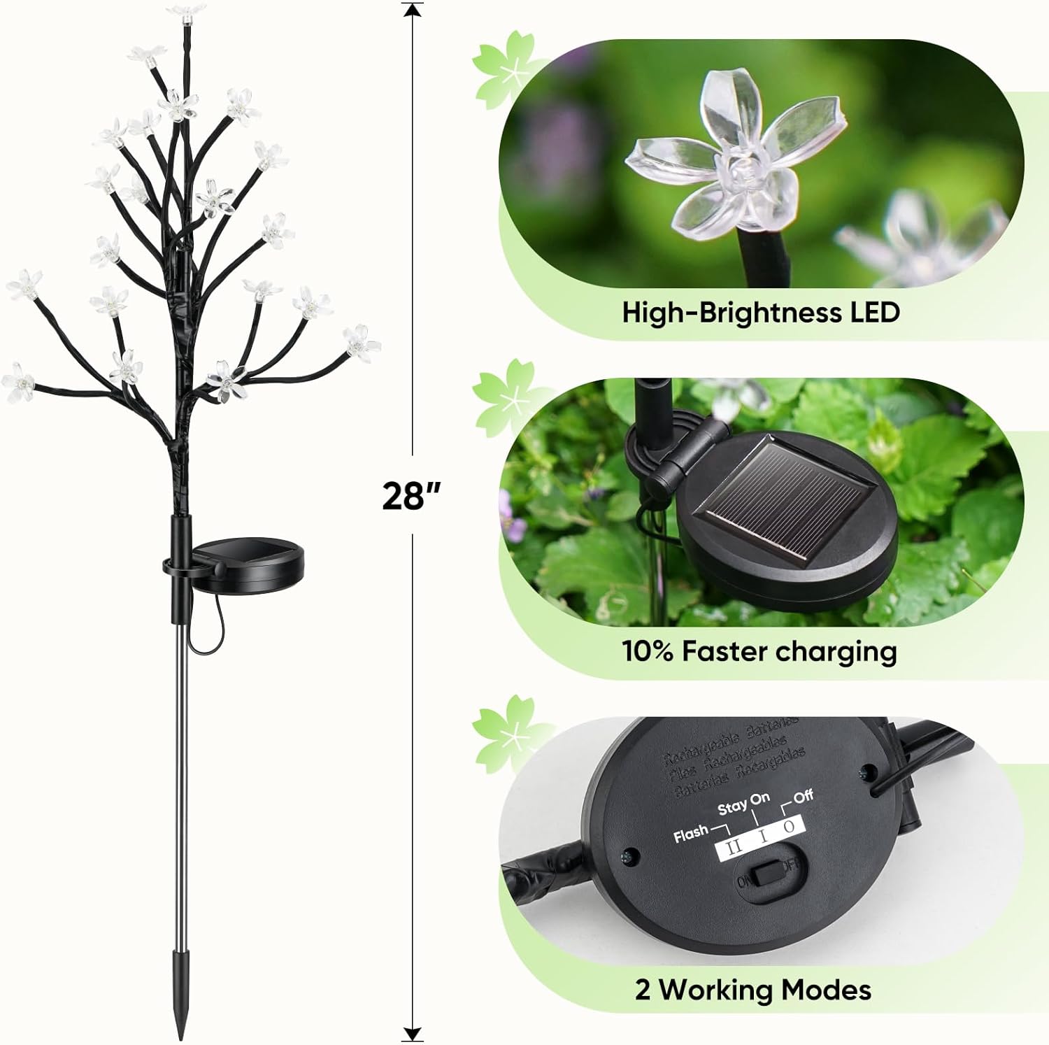 Solar Flowers Lights Garden Decor (Flash Sale - 60% Off)