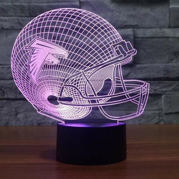 ATLANTA FALCONS 3D LED LIGHT LAMP