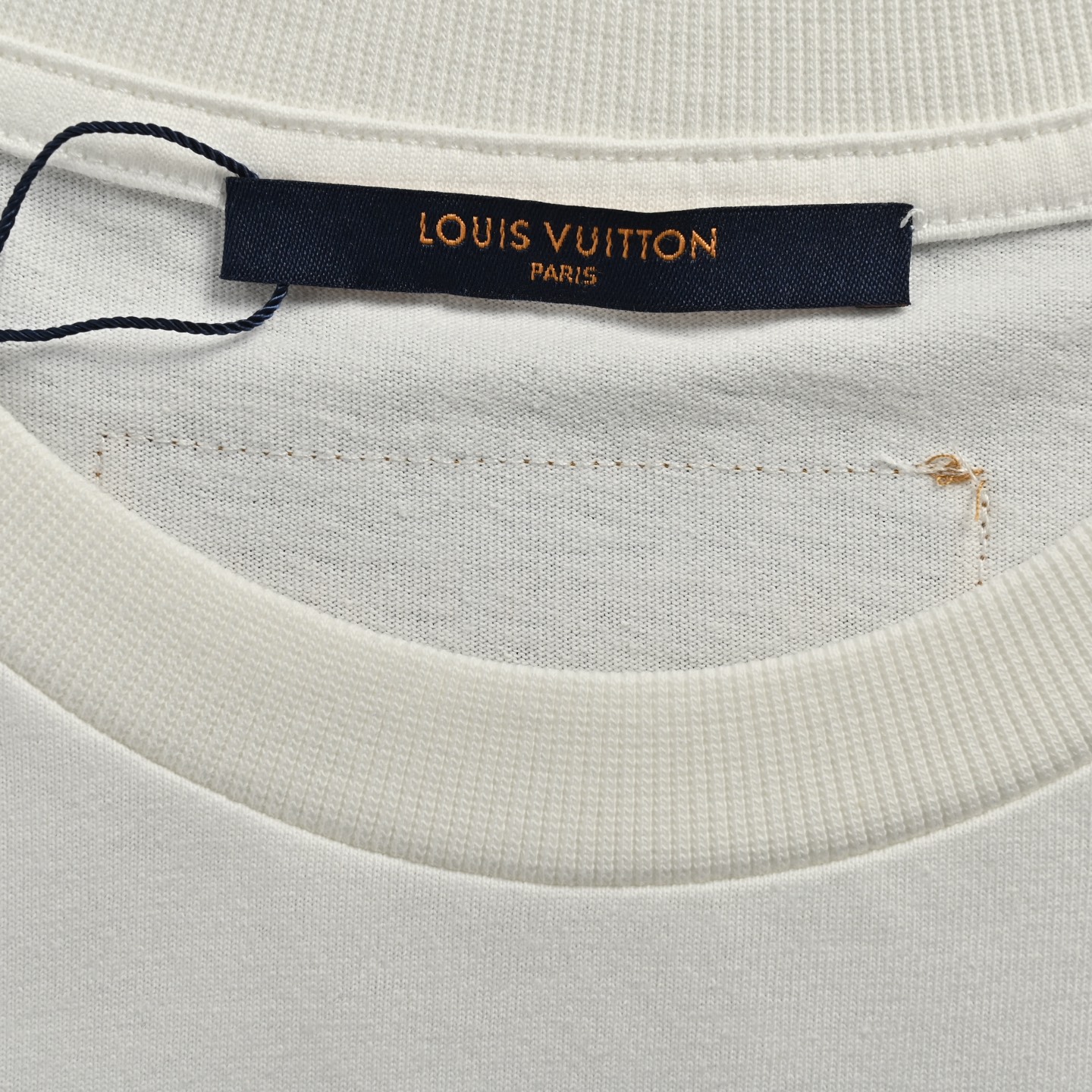 Louis Vuitton 25ss signature embroidered short sleeve
