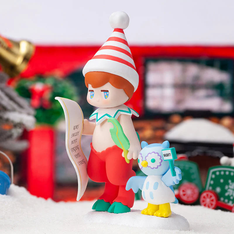 POP MART Satyr Rory Cozy Winter Time Series Blind Box for Christmas [1 Blind Box]