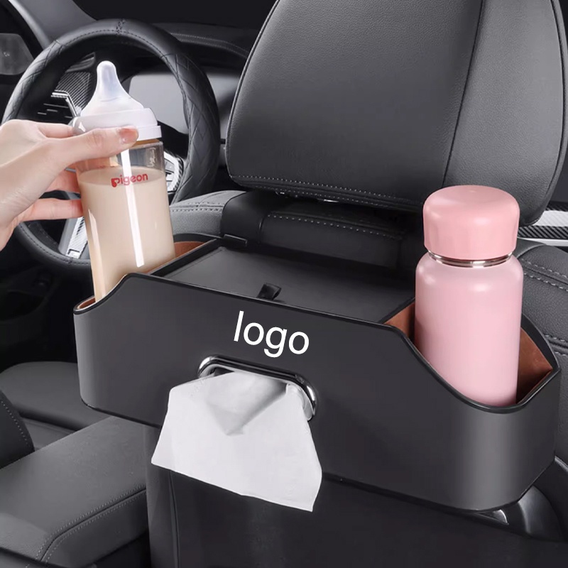 Organizer with Cup Holder and Tissue Box