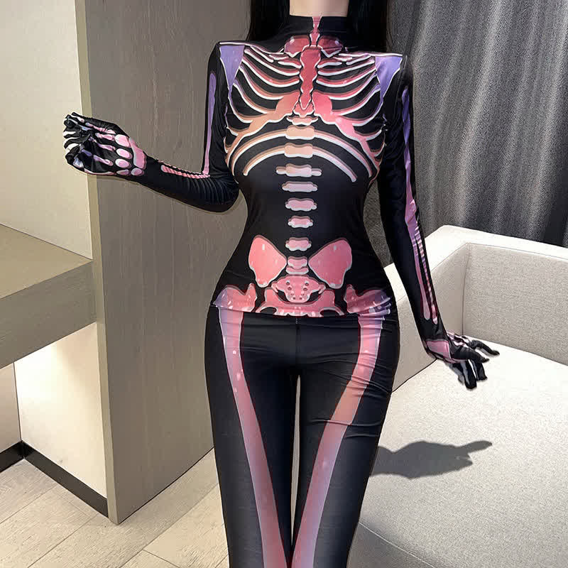 Sexy Skeleton Costume Bodysuit