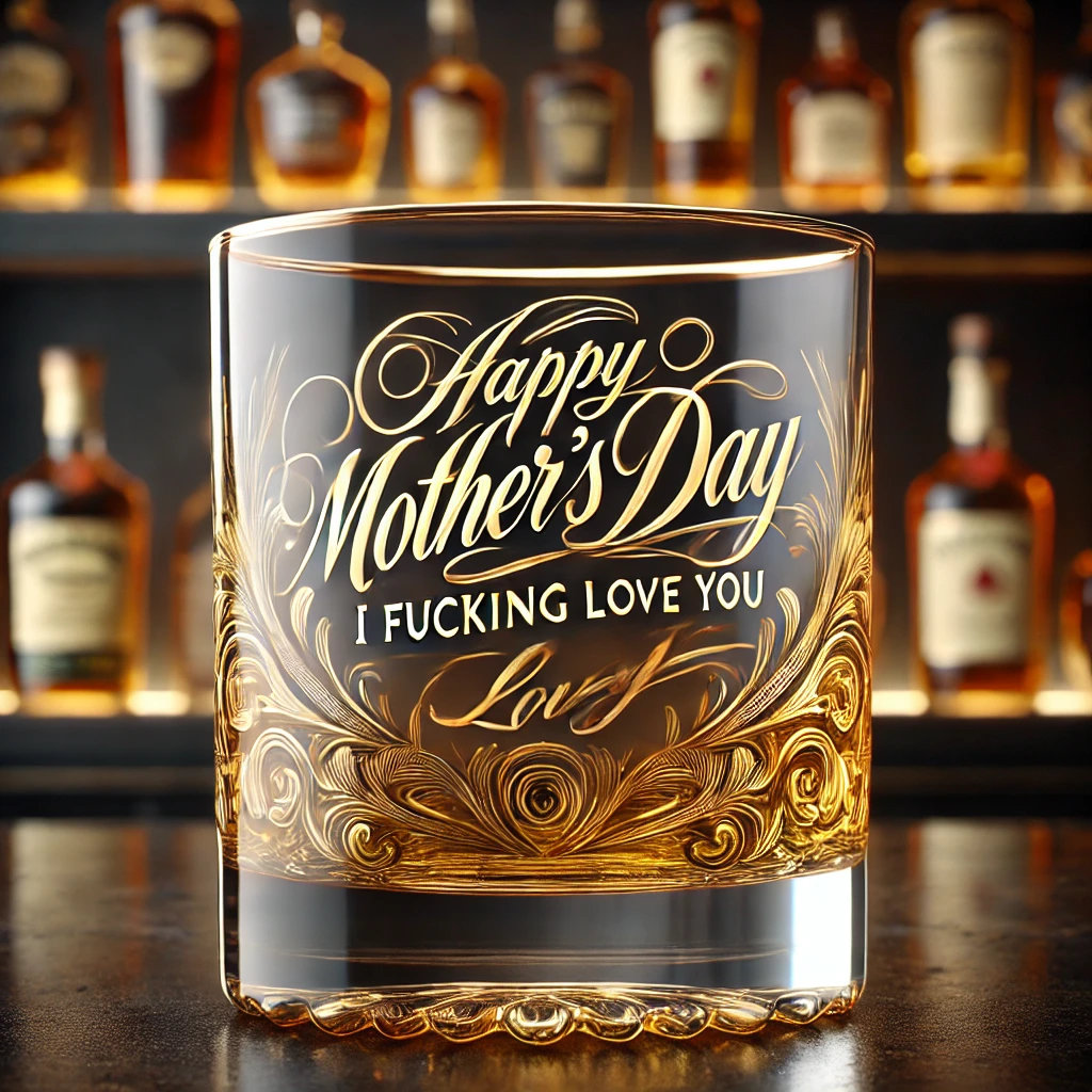 Funny Glass for Mother