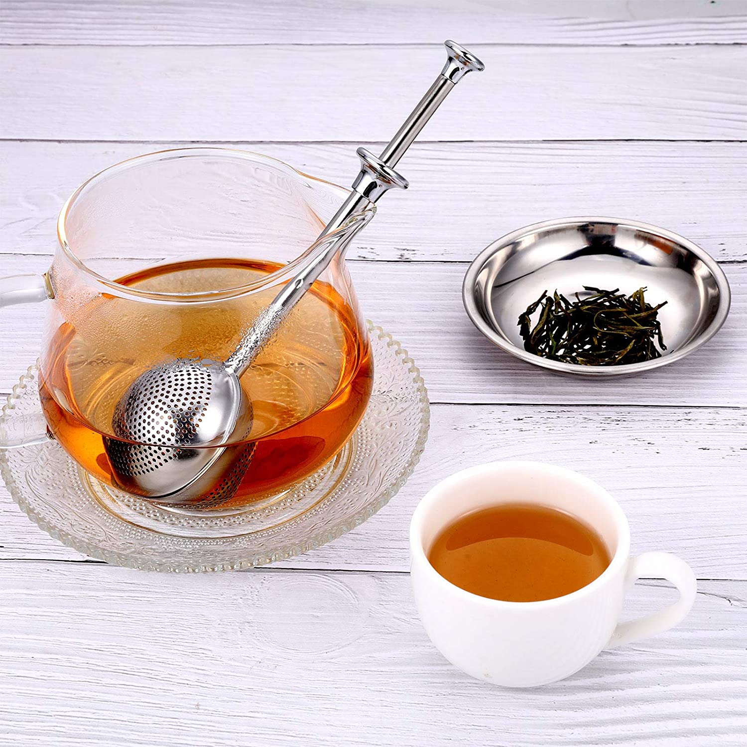 🔥Long-Handle Tea Ball Infuser(BUY 2 GET 2 FREE)