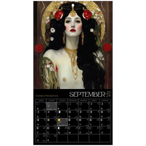 Dark Goddess 2024 Calendar