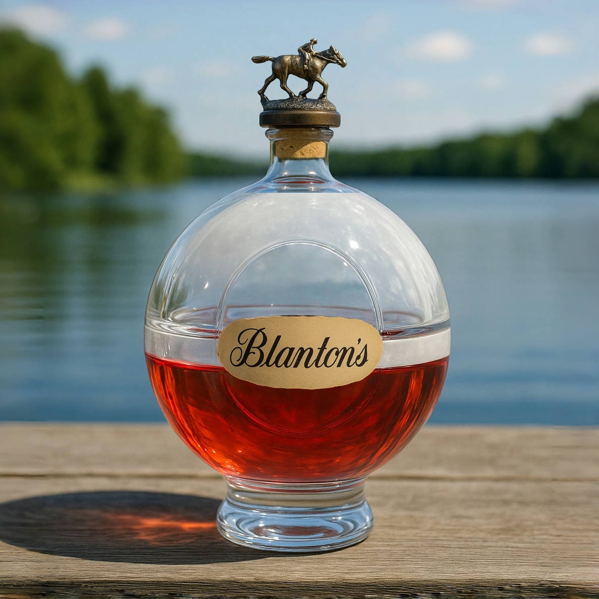 Bobber Whiskey Bottle