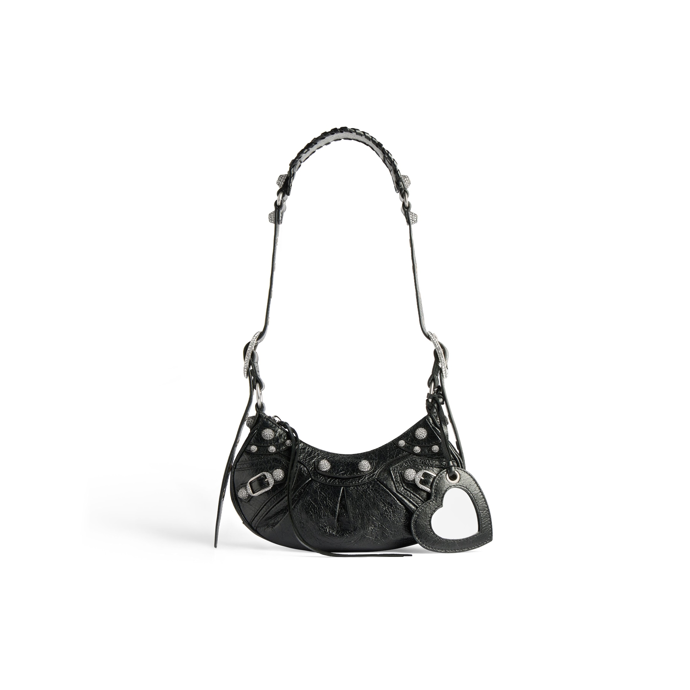 Balenciaga Le Cagole Shoulder Bag Xs With Rhinestones6713091VG9Y1000