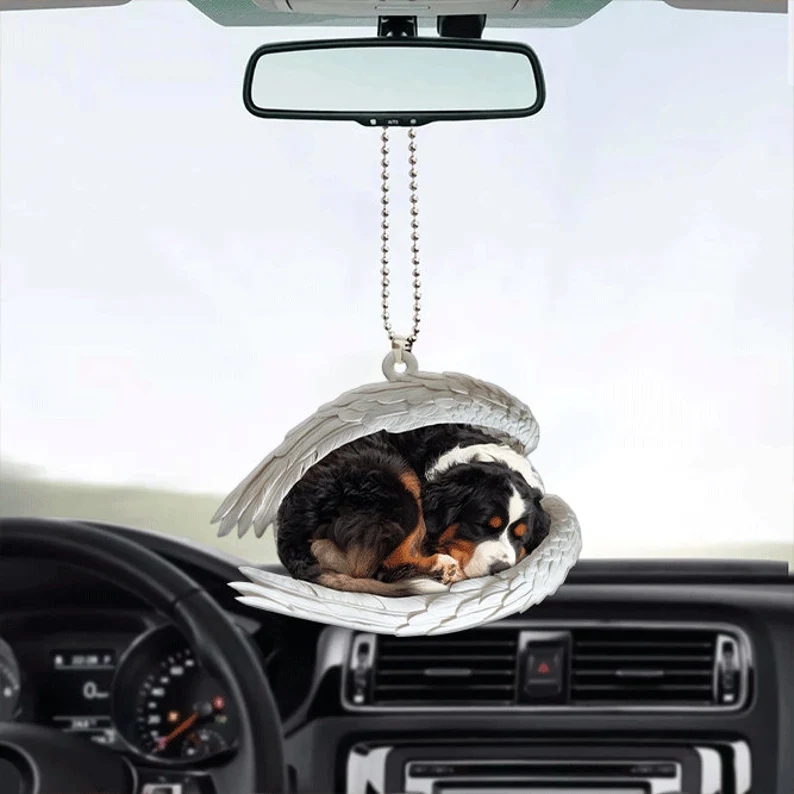 Dog Sleeping Angel Ornament | Dog Lovers Gift