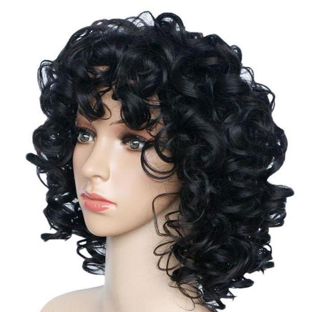 Luna Collar Length Deep Wavy Bob Hair Wig with Bangs for Women