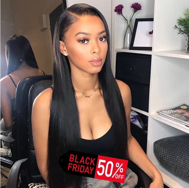 SILKY STRAIGHT LONG LENGTH FRONTAL LACE WIG