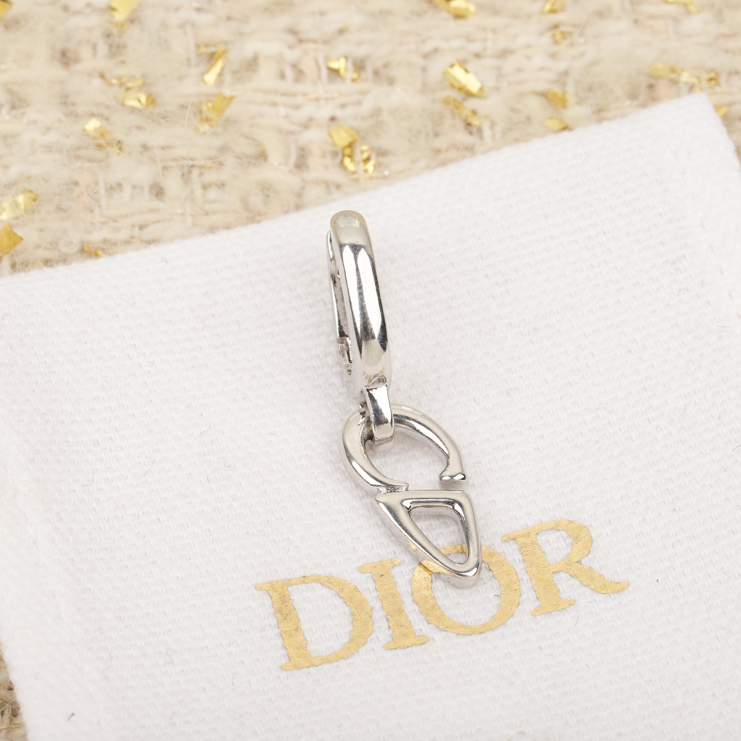 Dior CD three-piece earrings