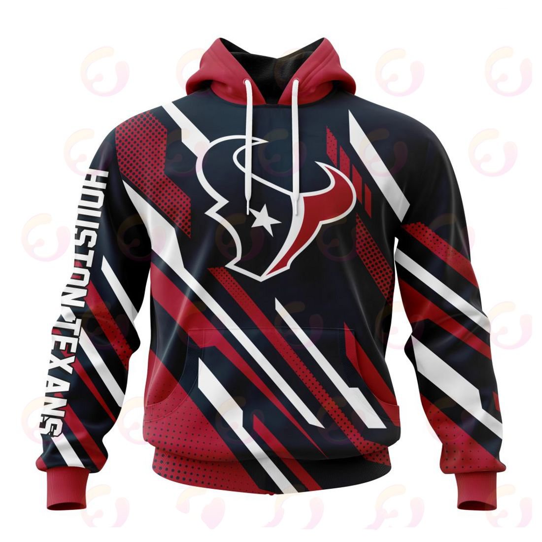 HOUSTON TEXANS 3D HOODIE SPECIAL MOTOCROSS CONCEPT