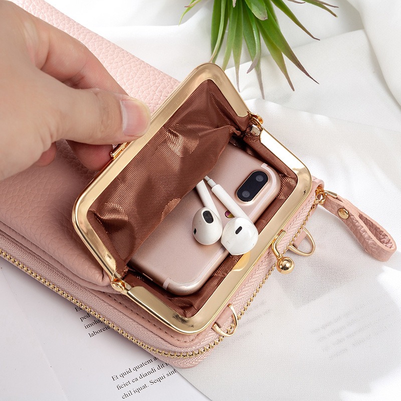 🔥Last Day Promotion-[SAVE 50% OFF]--Women Phone Bag Solid Crossbody Bag-BUY 2 GET FREE SHIPPING NOW