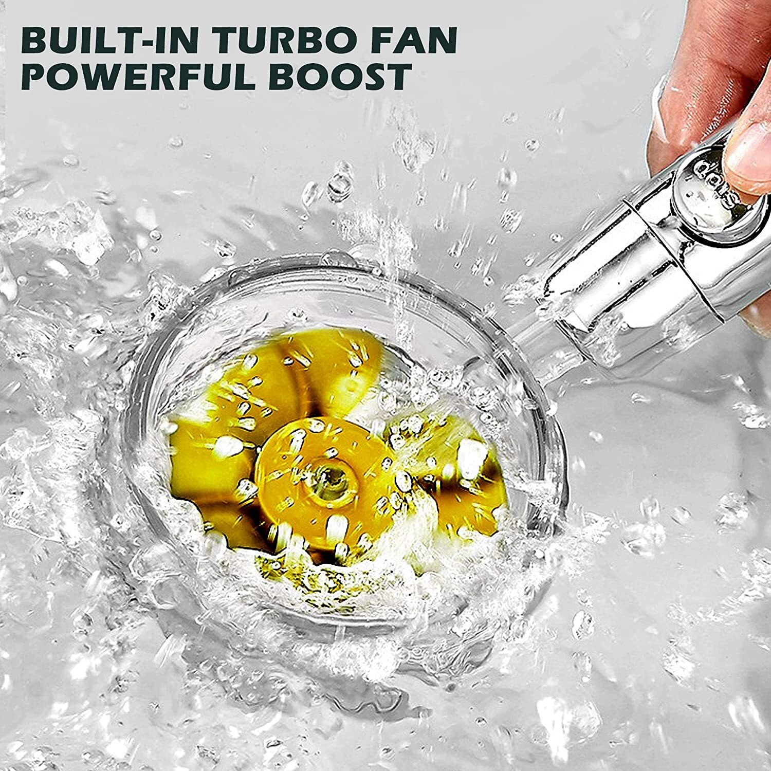 Hydro-Jet Turbo Shower head