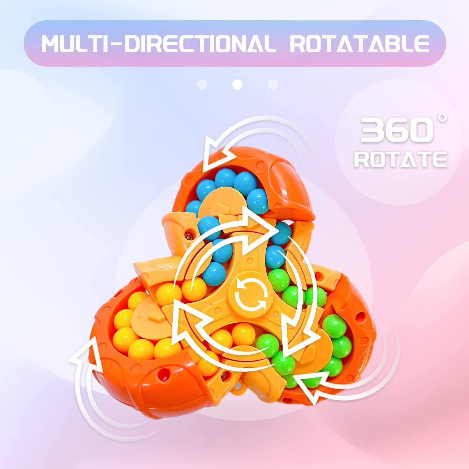 Six-sided rotating fingertip Rubik's Cube(Buy 2 Free Shipping)