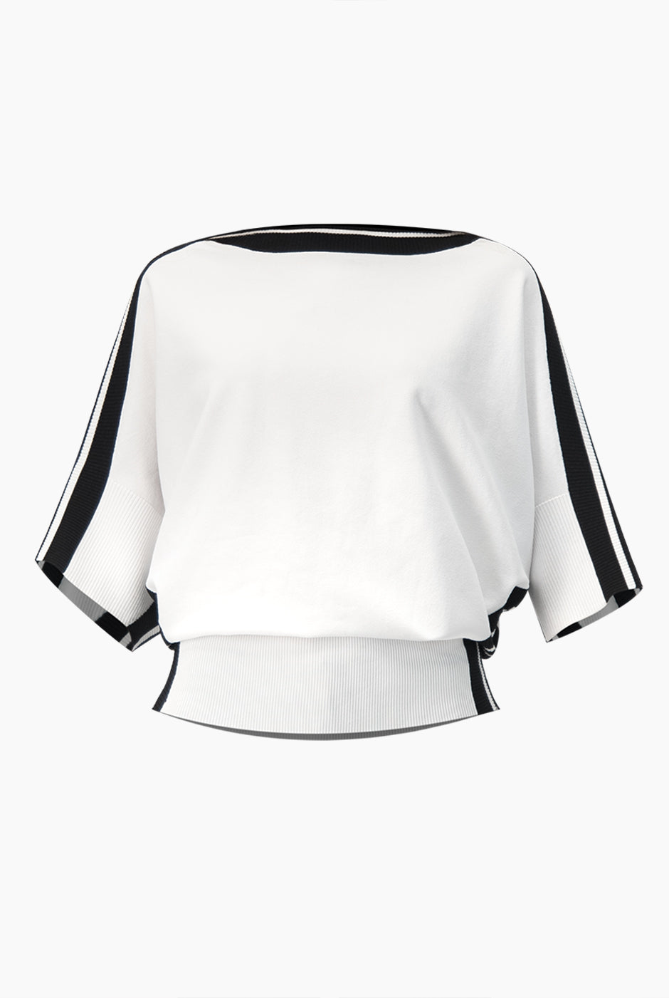 Pullover Black And White