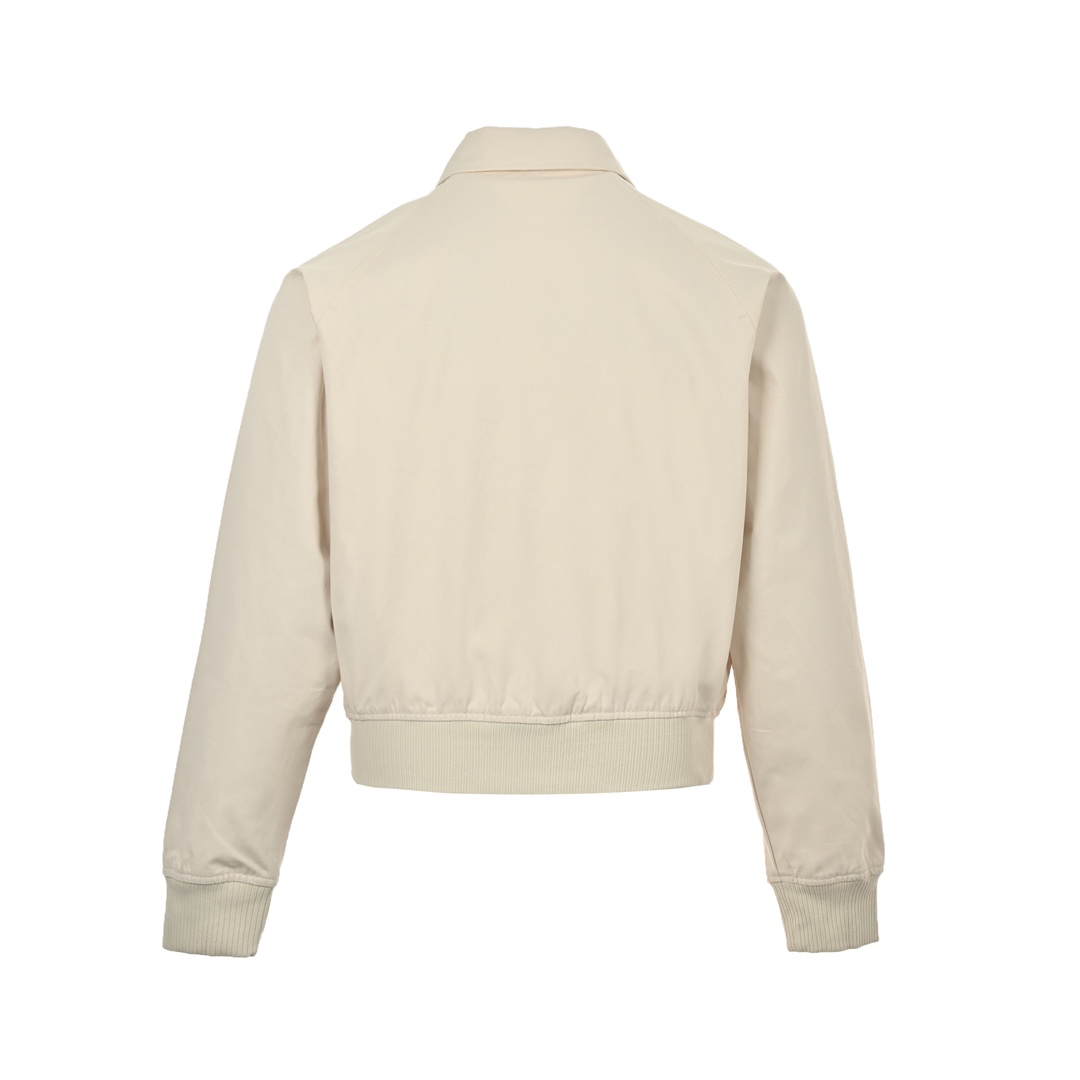 Dior 24Fw embroidered heart cropped jacket