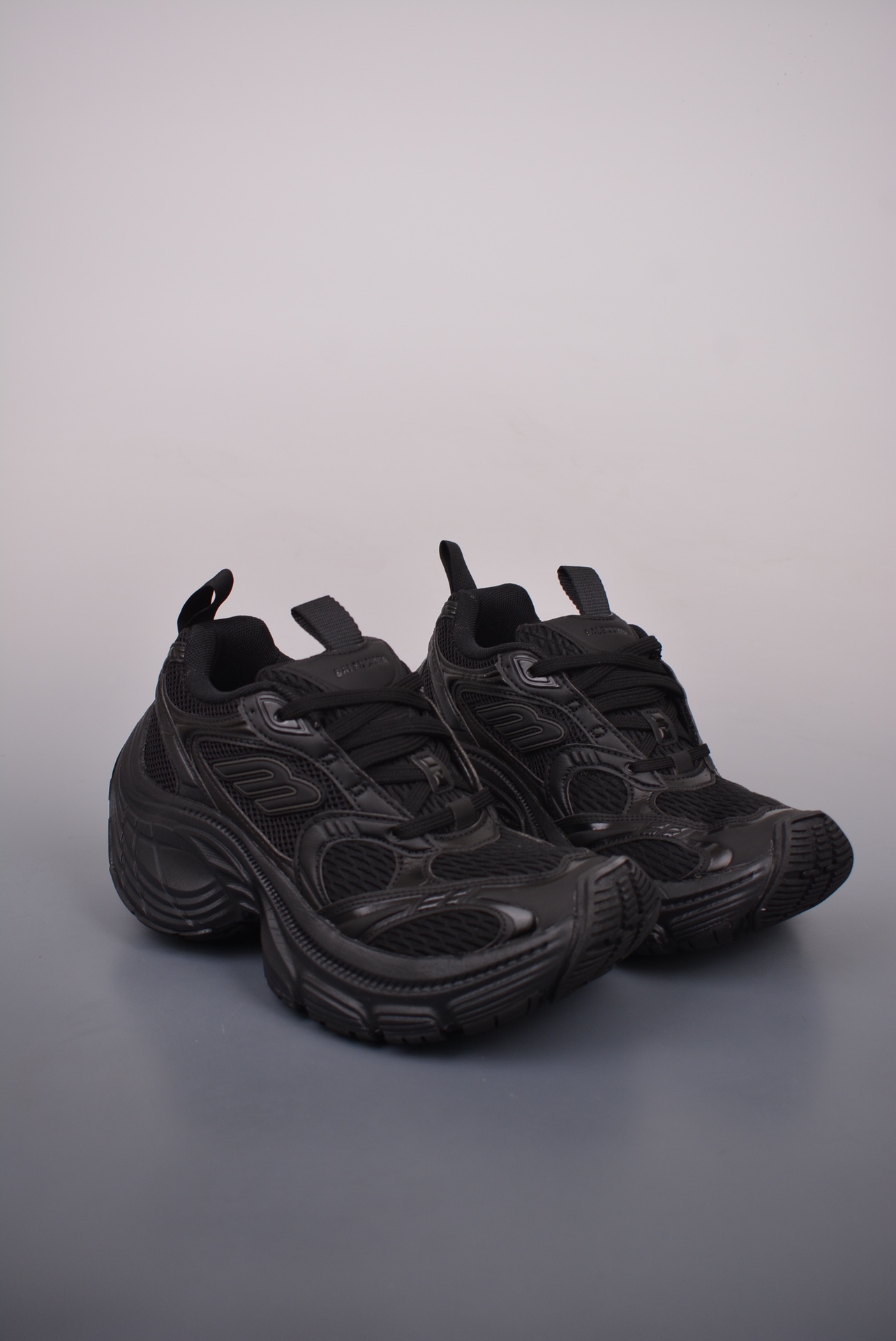 BALENCIAGA Cargo Sneaker 10XL Black Warrior