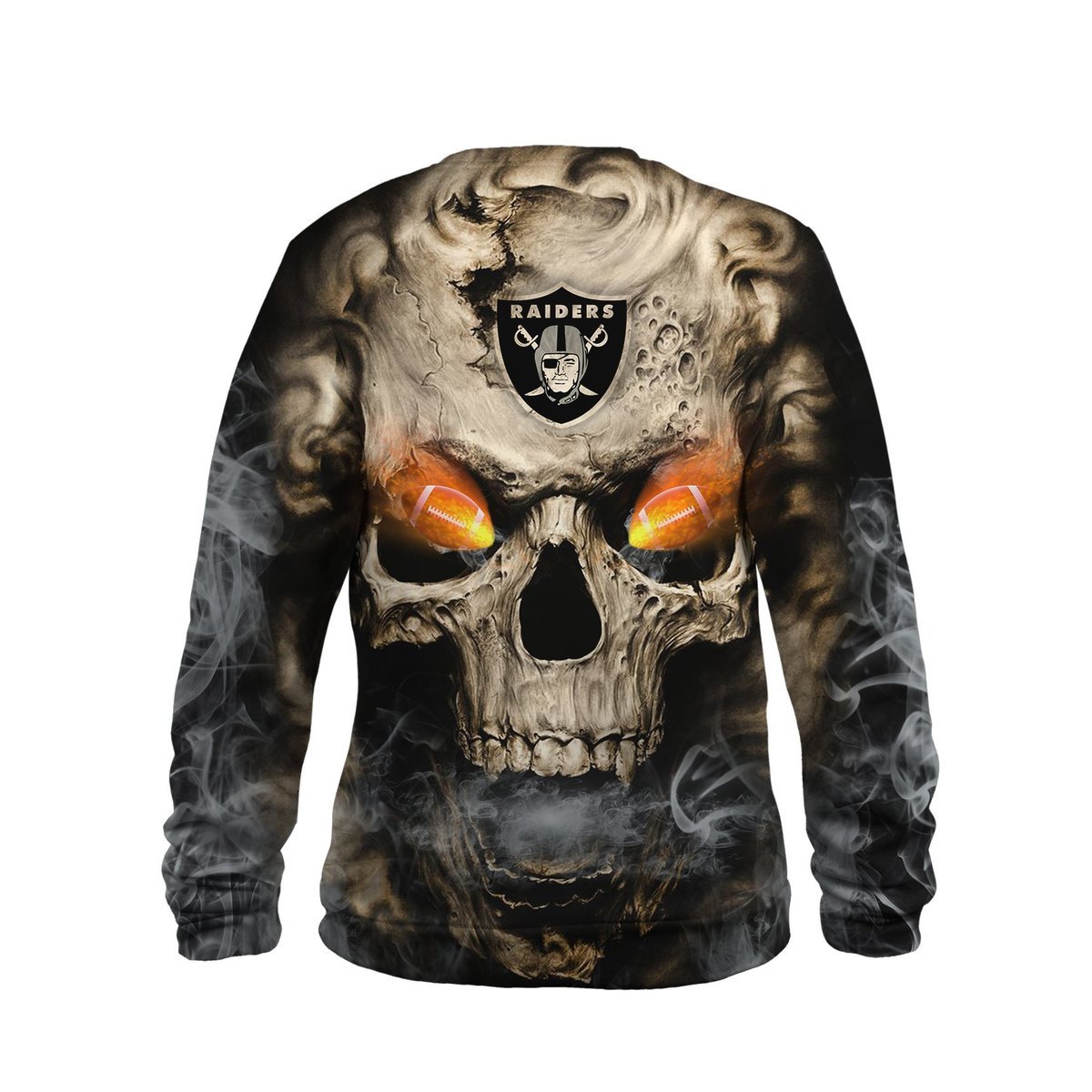 RAIDERS 3D HOODIE SKULL 08