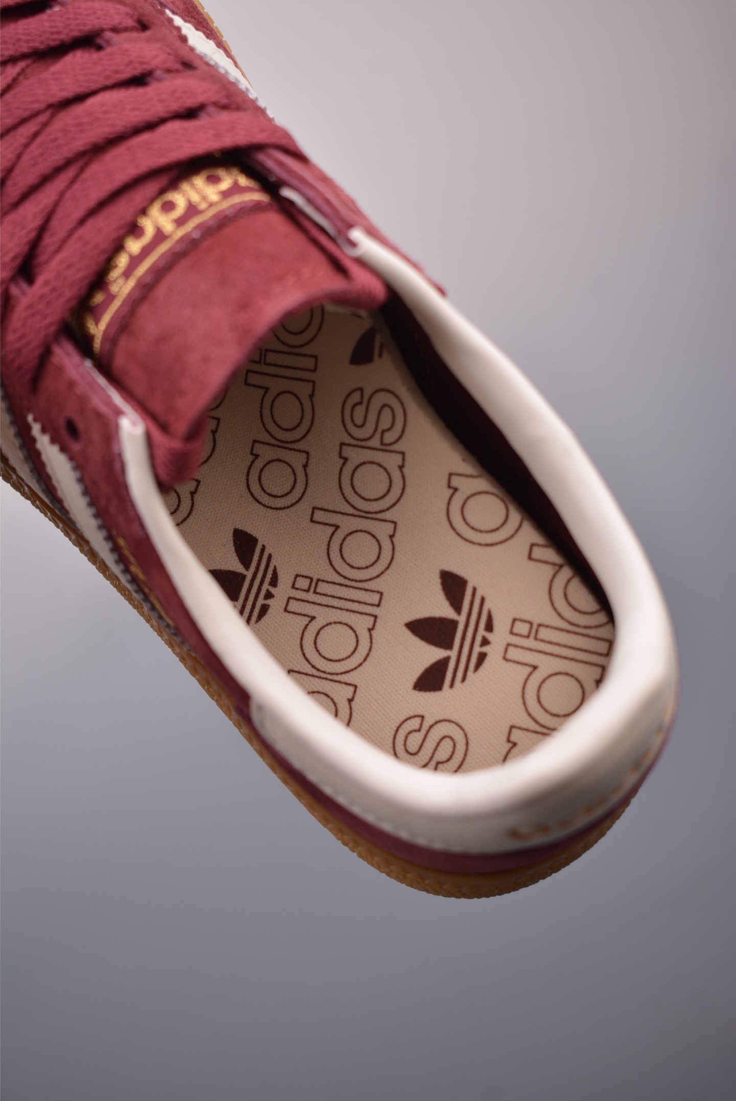 Adidas Originals Handball SPZL Suede Wine Red Off-White JI1020
