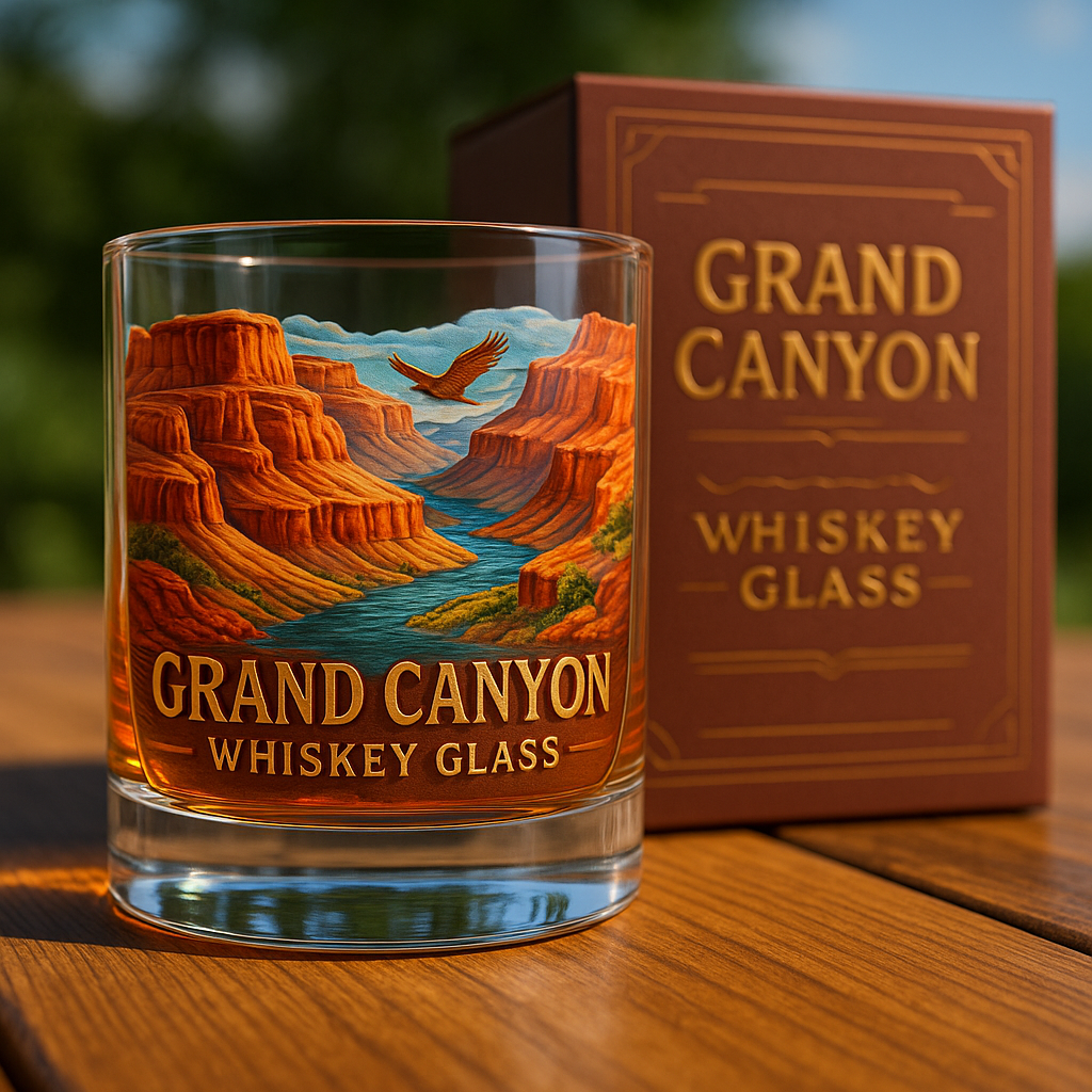 Grand Canyon National Park Whiskey Glass