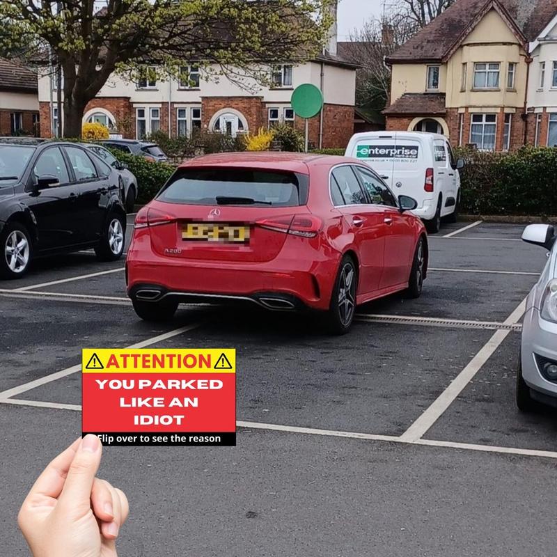 You Parked Like an Id10t Cards
