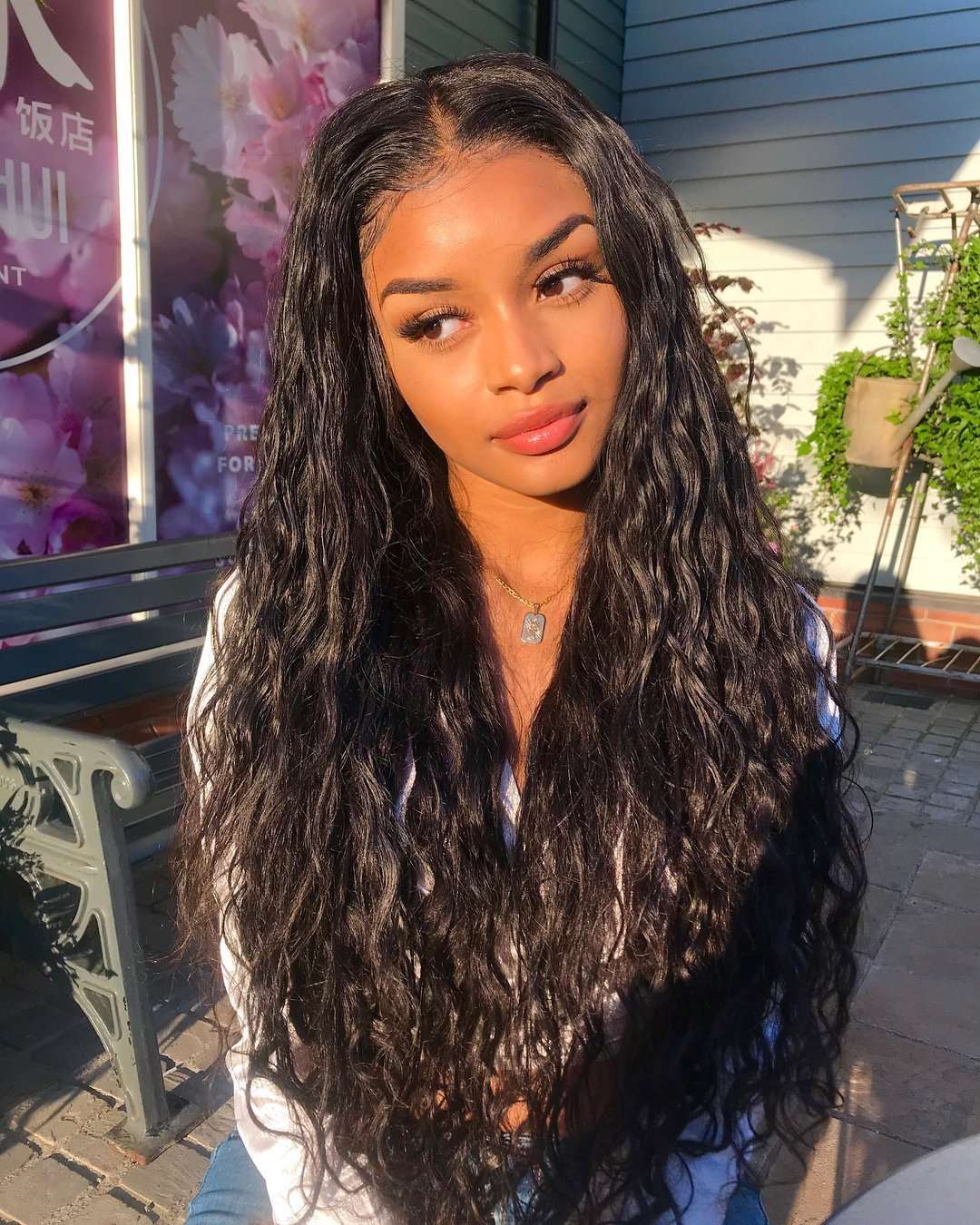 Luna A69 Feminine Afro Extra Long Curly Hair Wig
