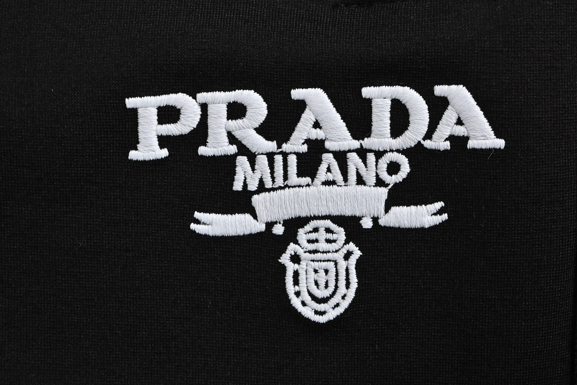 Prada Pocket zip side webbing shorts